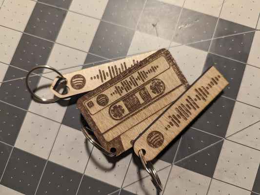 Custom Spotify Keychains