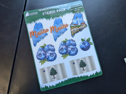 Maine Stickers | Free Shipping!