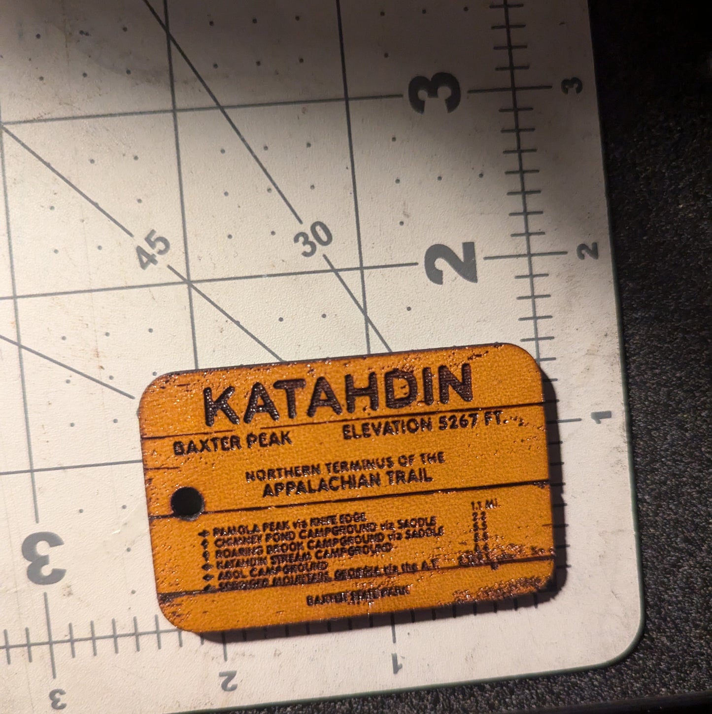 Katahdin Leather Keychains