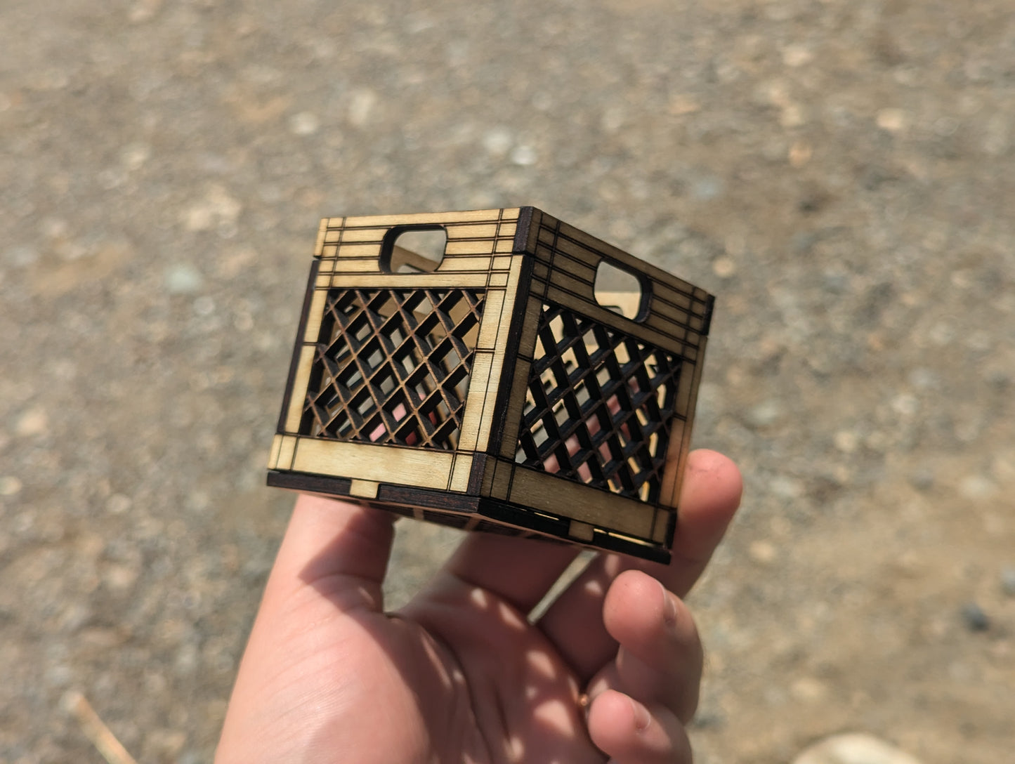 Mini Milk Crate