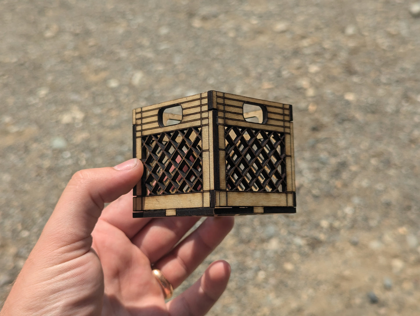 Mini Milk Crate