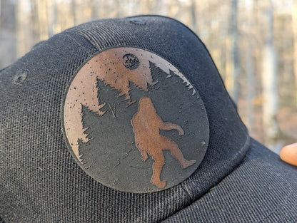 Leather Patch Bigfoot Hat