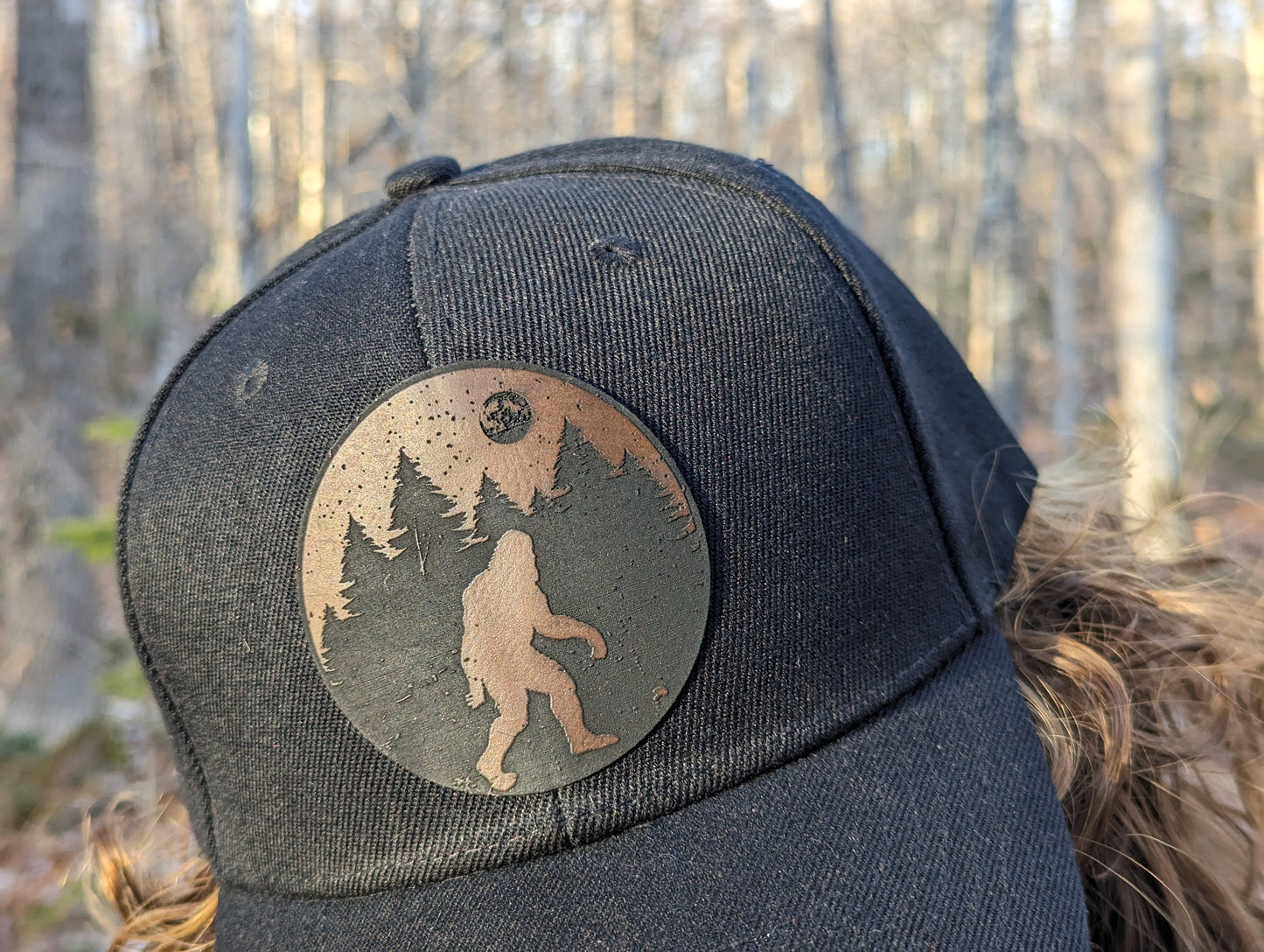 Leather Patch Bigfoot Hat