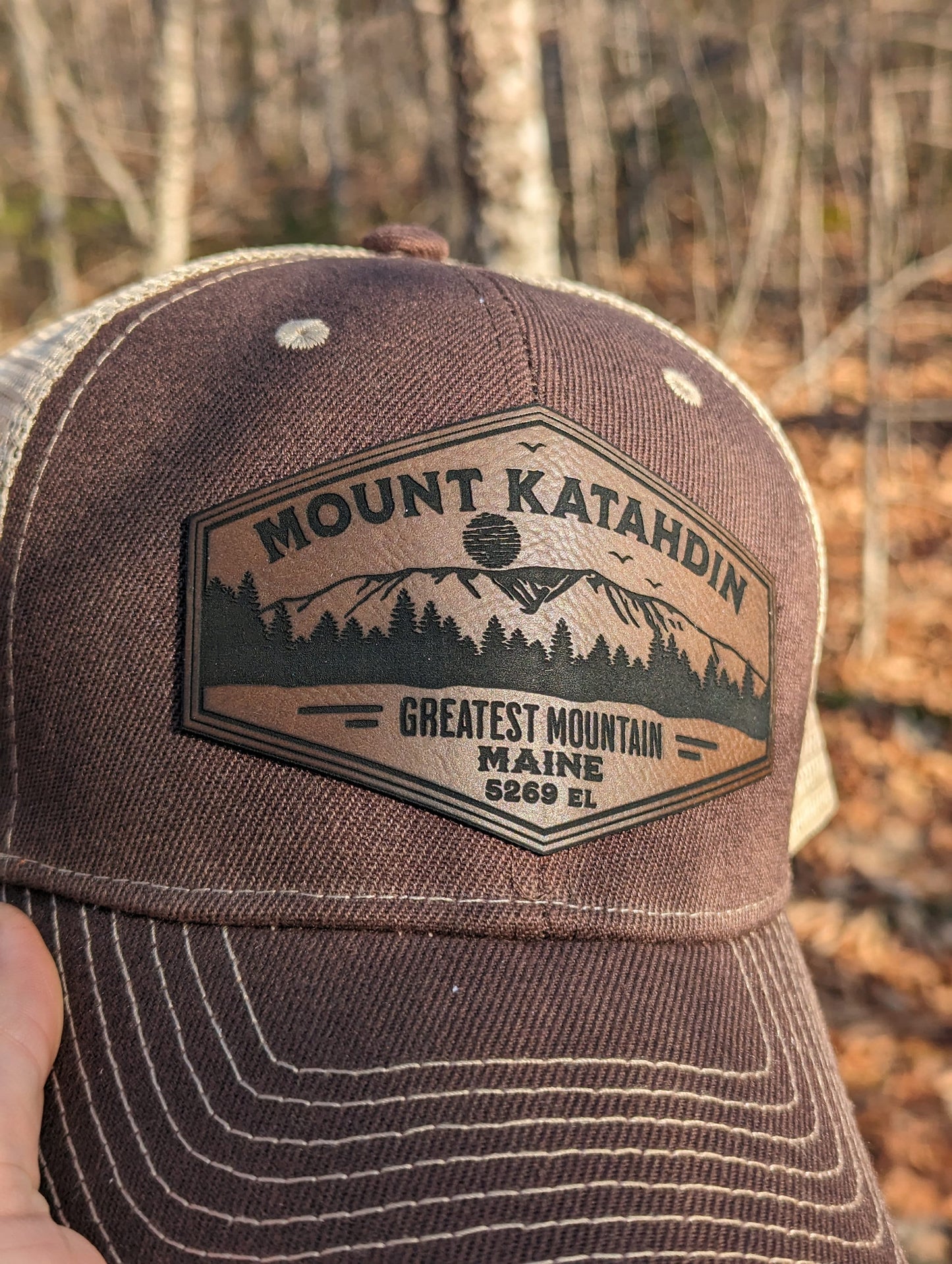 Leather Patch Katahdin Hat