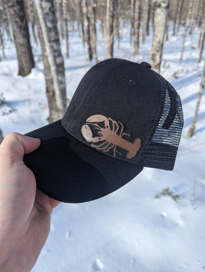 Lobster Leather Patch Hat | Maine Made